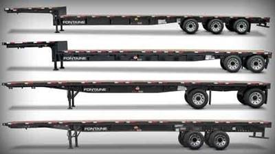 Fontaine 48 STEEL SLIDING TANDEM FLATBED Flatbed Trailer