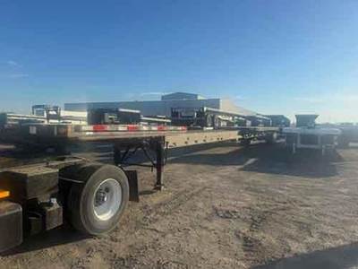 Fontaine 48x102 Steel Flatbed Trailer - Air Ride, Fixed Spread Axle