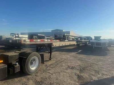 Fontaine 48x102 Steel Flatbed Trailer - Air Ride, Fixed Spread Axle