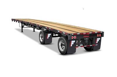 Fontaine 48ft Steel Flatbed Trailer - Sliding Axle