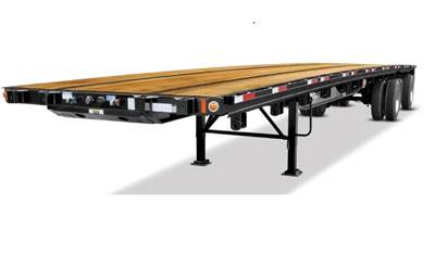 Fontaine 48ft Steel Flatbed Trailer - Sliding Axle
