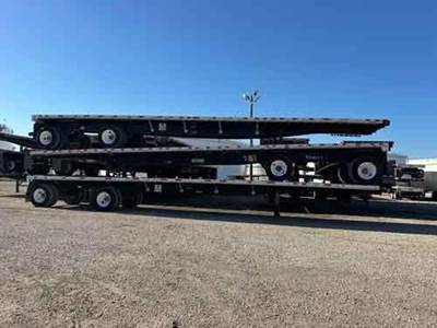 Great Dane 48x102 Combination Flatbed Trailer - Air Ride, Fixed Spread Axle