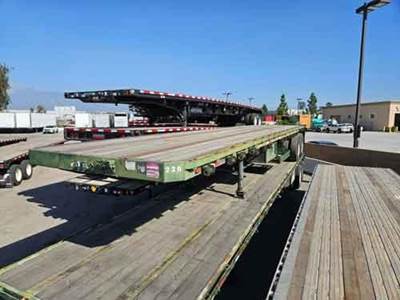 Lufkin 40 STEEL SLIDING TANDEM FLATBED Flatbed Trailer