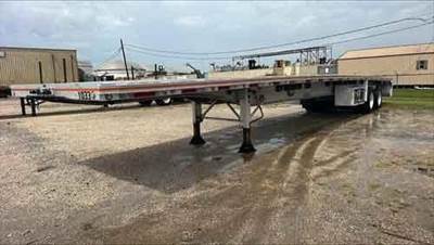 MAC 53x102 Aluminum Flatbed Trailer - Air Ride, Fixed Spread Axle