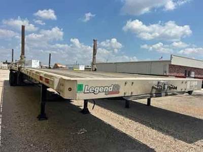 Manac 53 COMBINATION REAR AXLE SLIDE FLATBED Flatbed Trailer