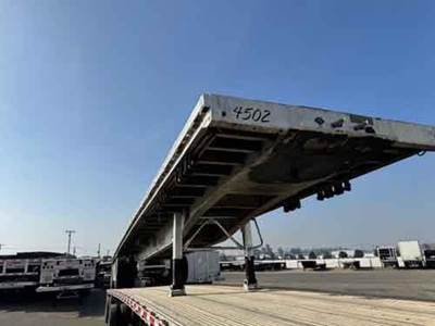 Ravens 45 ALUMINUM SPREAD AXLE (SET TO REAR) FLATBED Flatbed Trailer