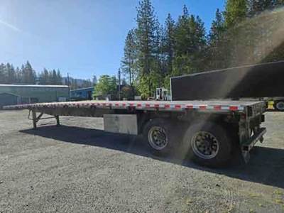 Reitnouer 48 ALUMINUM FIXED CLOSED TANDEM FLATBED Flatbed Trailer