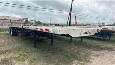 Transcraft 48x102 Combination Flatbed Trailer - Air Ride, Fixed Spread Axle