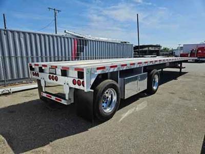 WILSON 48 COMBINATION SPREAD AXLE FLATBED Flatbed Trailer