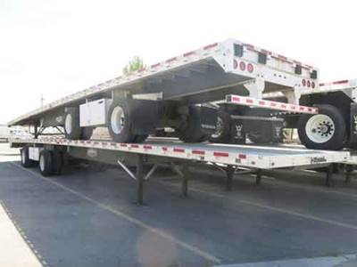 WILSON 53 COMBINATION SPREAD AXLE (CAL LEGAL) FLATBED Flatbed Trailer