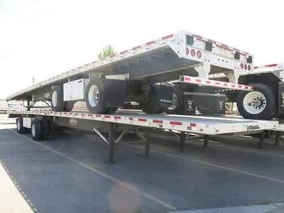 WILSON 53 COMBINATION SPREAD AXLE (CAL LEGAL) FLATBED Flatbed Trailer