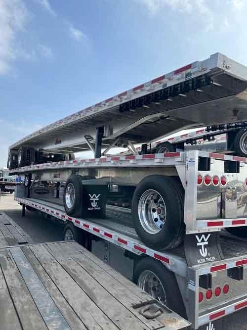 2023 Wilson 48 ALUMINUM SPREAD AXLE FLATBED Flatbed Trailer For Sale
