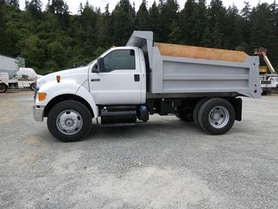 Ford F-650 Dump Truck - Cummins 325HP, Automatic
