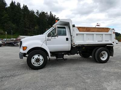 Ford F-650 Dump Truck - Cummins 210HP, Automatic