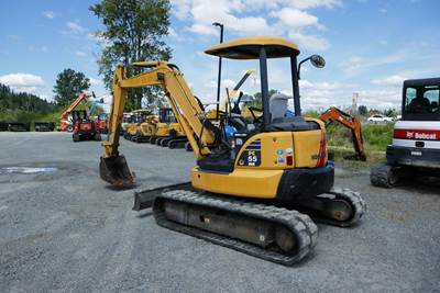 Komatsu PC55MR-3 Mini Excavator