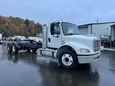 Freightliner M2 112 Tandem Axle Cab & Chassis Truck - Mercedes-Benz, 410HP, 6 Speed Allison Rds Automatic