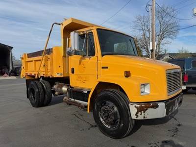 Freightliner FL70 Single Axle Dump Truck - Caterpillar 330HP, Automatic, 10' Dump