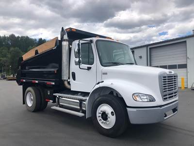 Freightliner M2 112 Single Axle Dump Truck - Mercedes-Benz 350HP, 6 Speed Automatic, 11' Dump