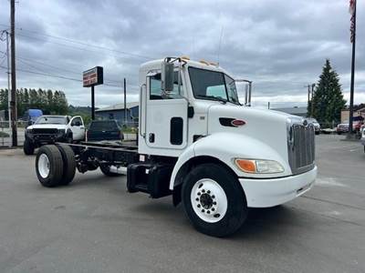 Peterbilt 335 Single Axle Dump Truck - Paccar 260HP, Automatic, 16' Dump
