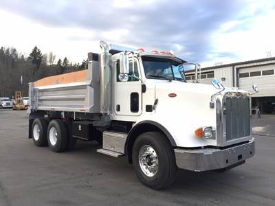 Peterbilt 365 Dump Truck - Cummins 425HP, 6 Speed Allison Rds Automatic, 15' Dump