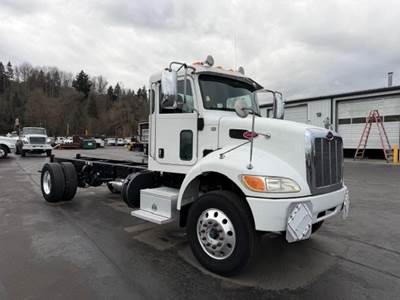 Peterbilt 337 18.5 ft Stake Bed Truck - 325HP, 5 Speed Allison Rds Automatic
