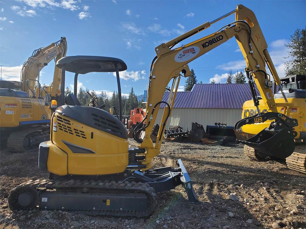 2020 Kobelco SK35SR-6E Mini Excavator For Sale - Kettle ...