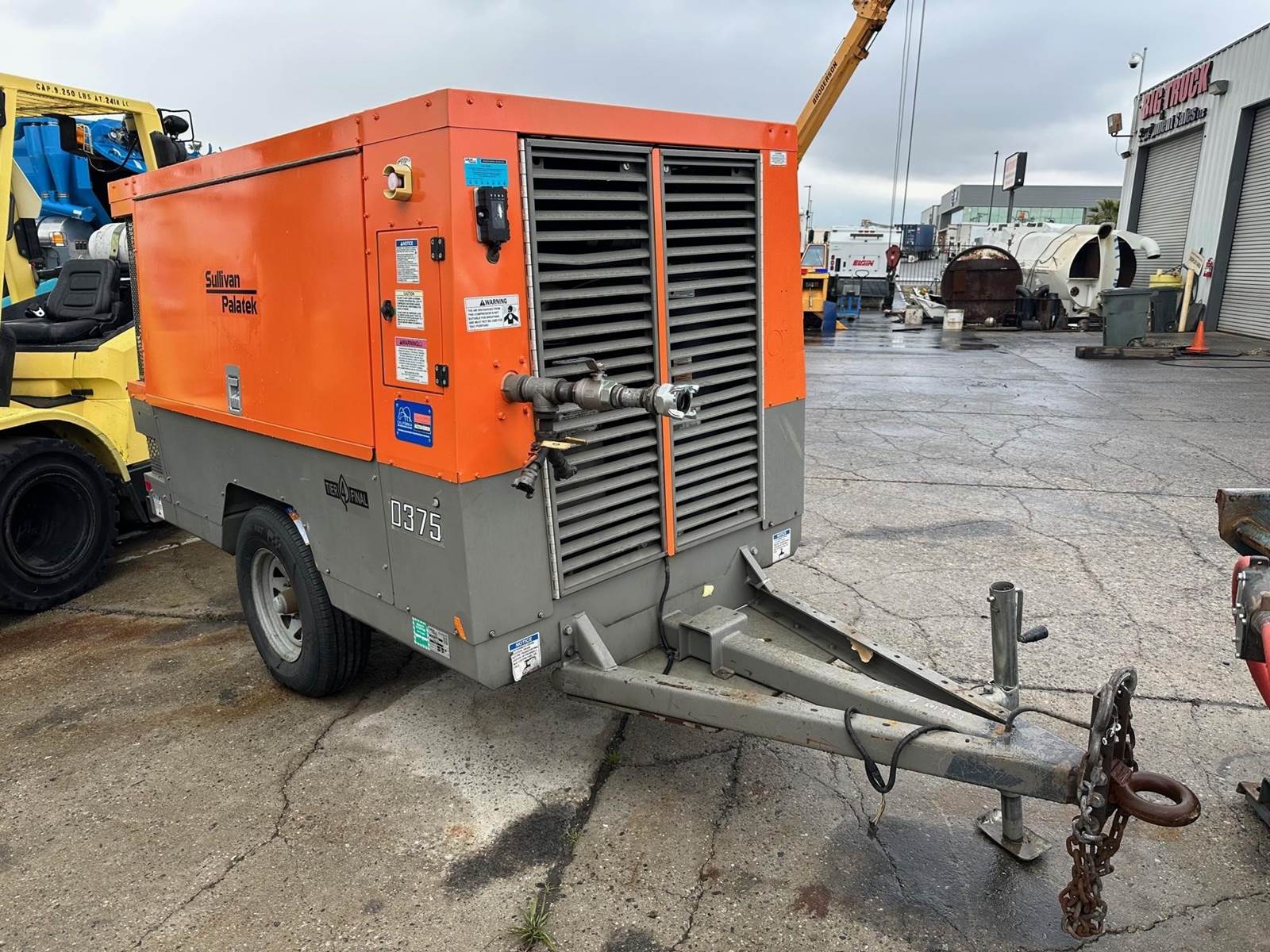 2017 SullivanPalatek D375PHJD4 Air Compressor For Sale, 1,088 Hours