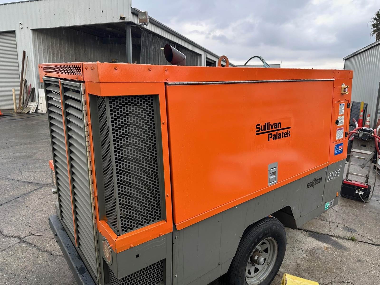 2017 SullivanPalatek D375PHJD4 Air Compressor For Sale, 1,088 Hours