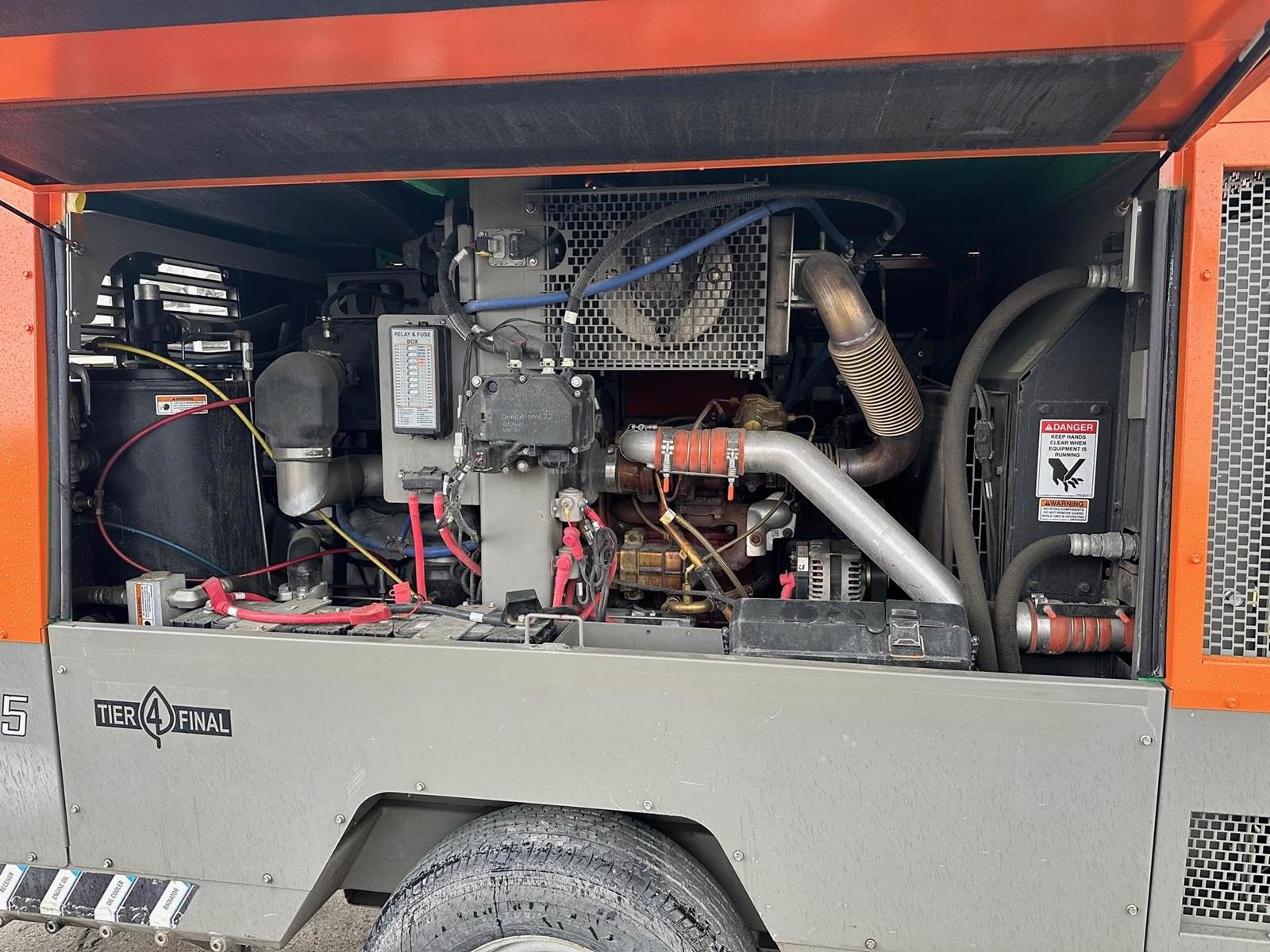 2017 SullivanPalatek D375PHJD4 Air Compressor For Sale, 1,088 Hours