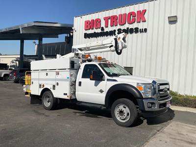 Ford F-550 37 ft Boom / Bucket Truck - 2016 ALTEC AT37G Aerial Lift, Automatic