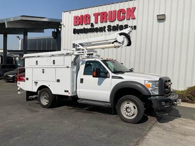 Ford F-550 37 ft Boom / Bucket Truck - 2016 ALTEC AT37G Aerial Lift, Automatic
