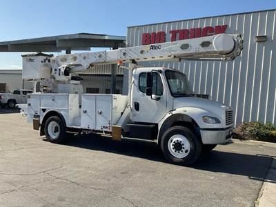 Freightliner M2 106 55 ft Boom / Bucket Truck - 2015 Altec AM55MH Aerial Lift, Automatic
