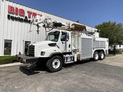 Freightliner 114SD Tandem Axle Tracked Digger Derrick - Automatic, 2013 ...