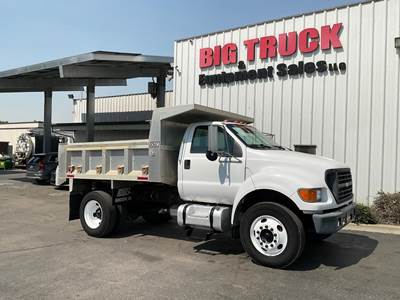 Ford F-650 Single Axle Dump Truck - Caterpillar 330HP, Automatic