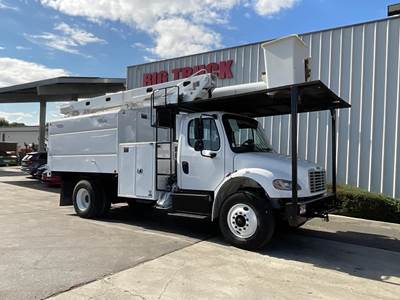 Freightliner M2 106 Single Axle Forestry Bucket Truck - Cummins, 240HP, Automatic