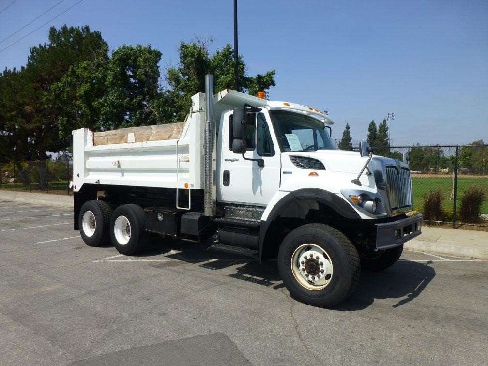 2009 International 7400 Heavy Duty Dump Truck For Sale, 33,436 Miles