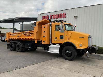 Kenworth T800 Tandem Axle Hooklift Truck - Cummins, 345HP, 8Ll Manual