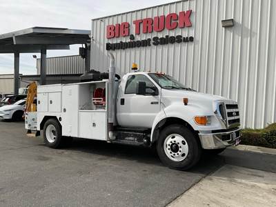 Ford F-650 Mechanic / Service Truck - Cummins, 325HP, Automatic