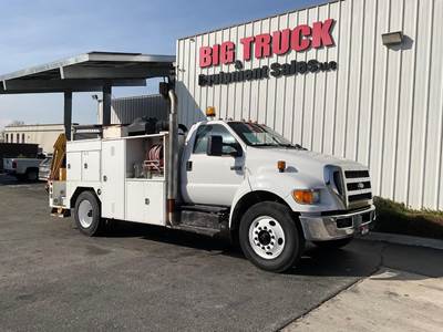 Ford F-650 Mechanic / Service Truck - Cummins, 325HP, Automatic