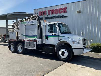 Freightliner M2 106 Tandem Axle Sweeper Truck - Cummins, 350HP, Automatic