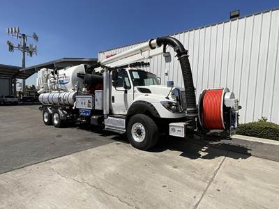 2016 International 7600 Vactor 2100 Plus Hydro Excavation Truck