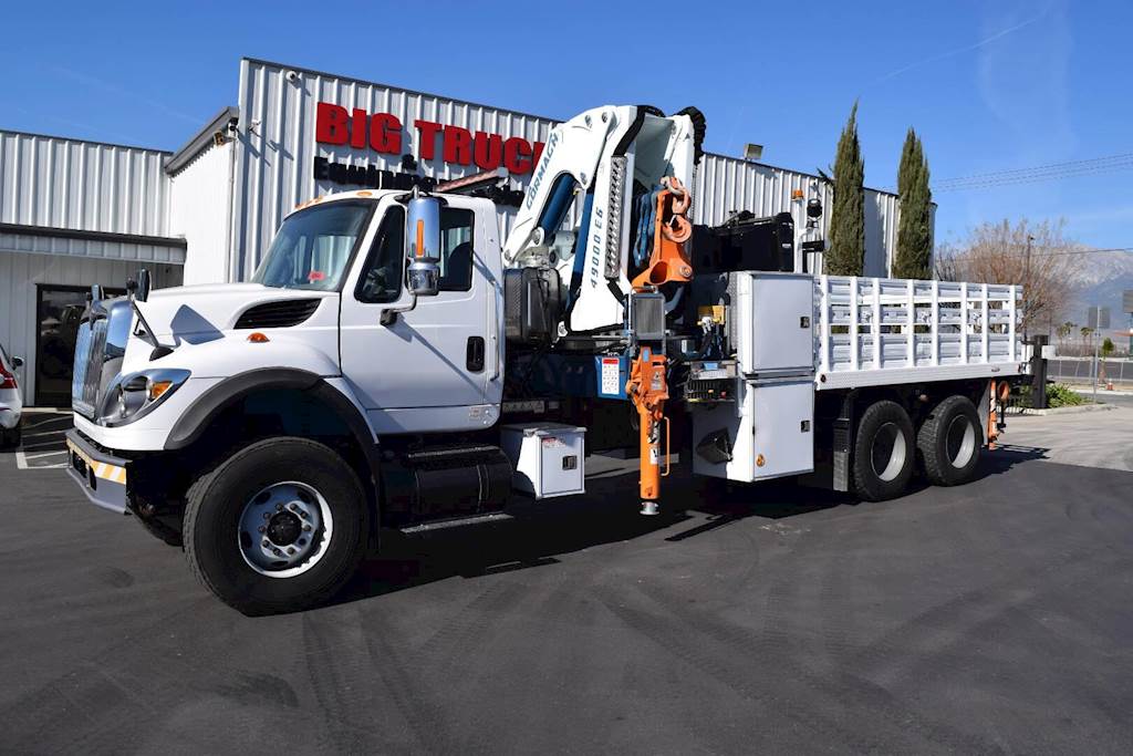 Crane Truck For Sale >> 2010 International 7400 Tandem Axle Crane Truck 425hp Automatic Crane Truck For Sale >> 2010 International 7400 Tandem Axle Crane Truck 425hp Automatic