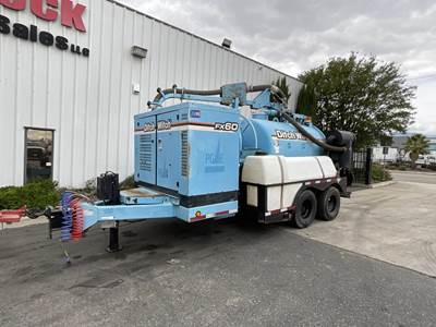Ditch Witch FX60 Hydro-Excavator Vacuum Trailer