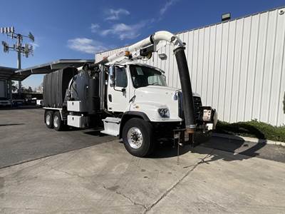 Freightliner 114SD Tandem Axle Vacuum Truck - Cummins, 380HP, Automatic