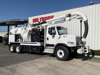 Freightliner M2 106 Tandem Axle Vacuum Truck - Cummins, 350HP, Automatic
