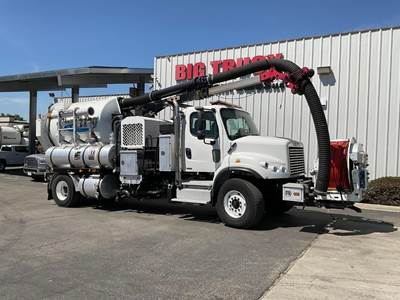 Freightliner M2 106 Single Axle Vacuum Truck - Cummins, 350HP, Automatic