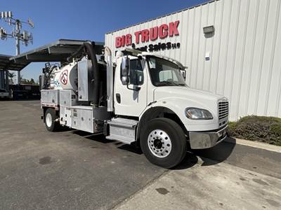 Freightliner M2 106 Single Axle Vacuum Truck - Cummins, 300HP, Automatic