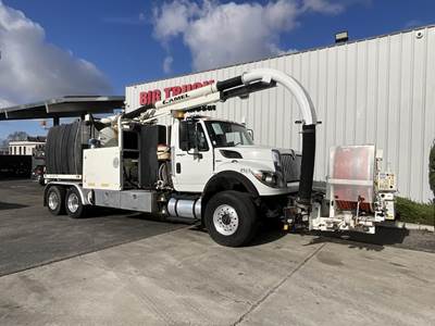 International WorkStar 7500 Tandem Axle Vacuum Truck - MAXXFORCE 10, 350HP, Automatic
