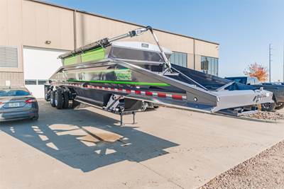 RENEGADE 46x102 Tri Axle Steel Bottom Dump Trailer - Air Ride, Fixed Axle