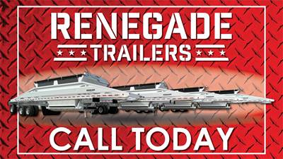 RENEGADE TRI AXLE BELLY DUMP Bottom Dump Trailer